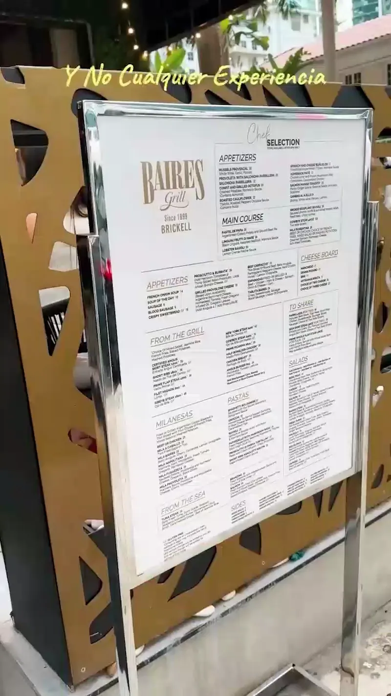 Baires Grill creator reel 2