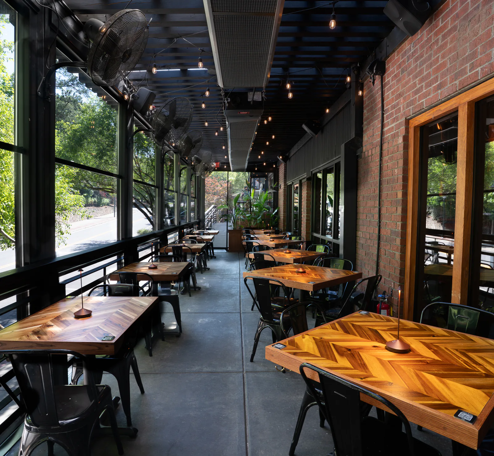 Rreal Tacos sandy springs dining room, brand identity applied across twelve rooms by Resto Experience