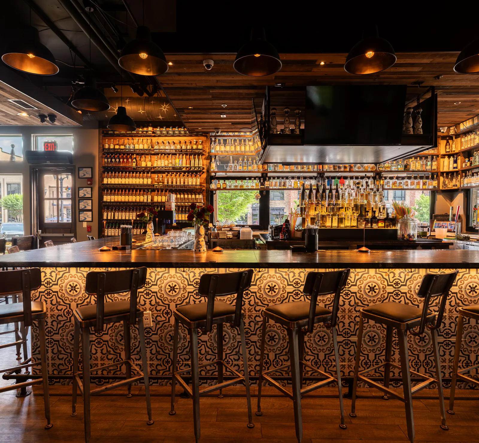 Rreal Tacos sugar hill dining room, brand identity applied across twelve rooms by Resto Experience