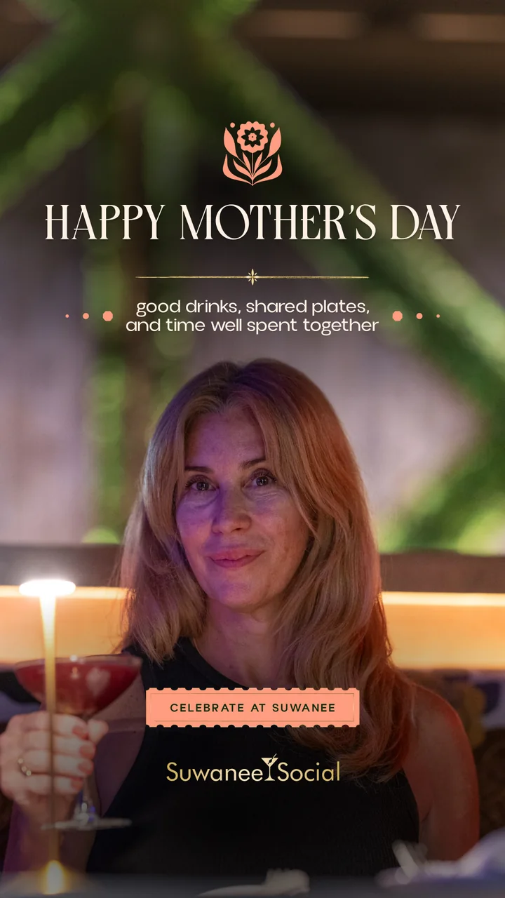 Mother's Day story: good drinks, shared plates and time well spent together