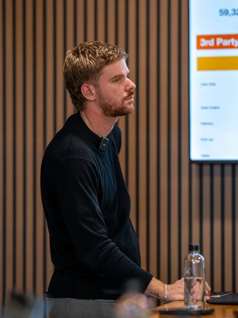 Presenting results to a client